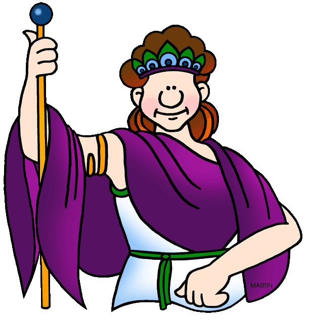 Ancient rome people clipart that look scared