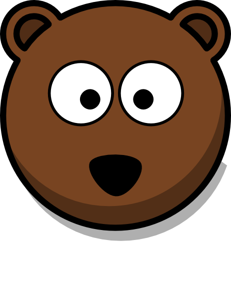 Cartoon Bear Face