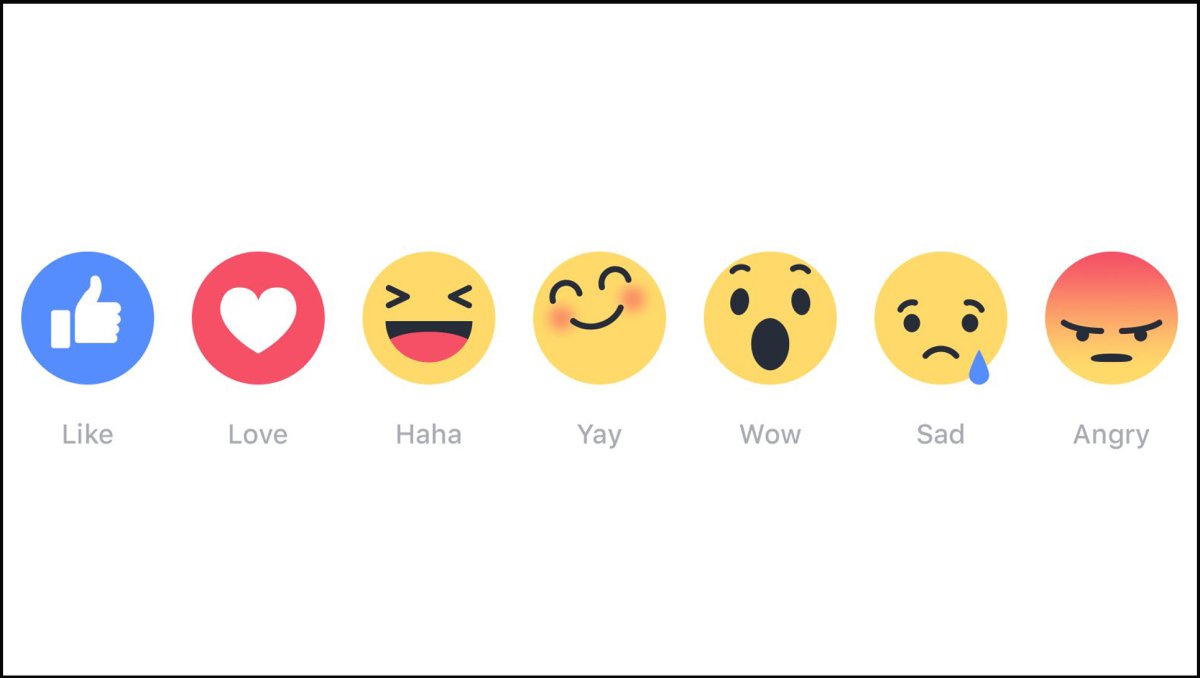 Facebook Turns on 'Reactions' for All Customers: Like, Love, Haha ...