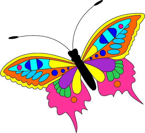 355 views Free butterfly clip art drawings and colorful images 3 - dbclipart.com