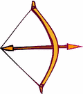 bow and arrow - Definition of bow and arrow by Webster's Online ...
