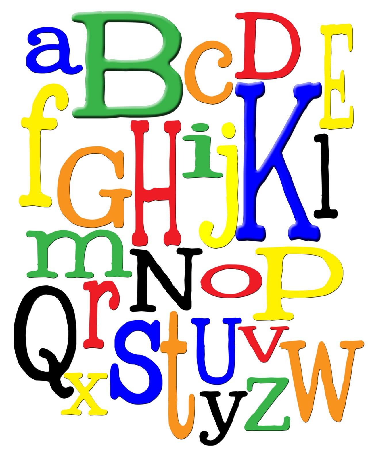 Something Craftastical: Alphabet Print