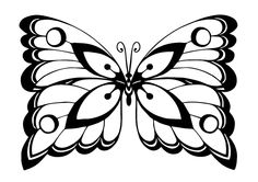 Butterfly tracing stencils | Stencils