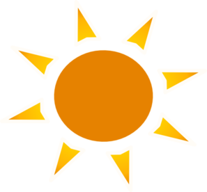 orange sun clip art Gallery