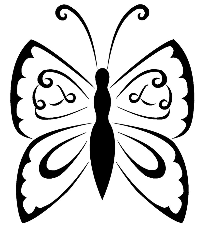 Butterfly tribal