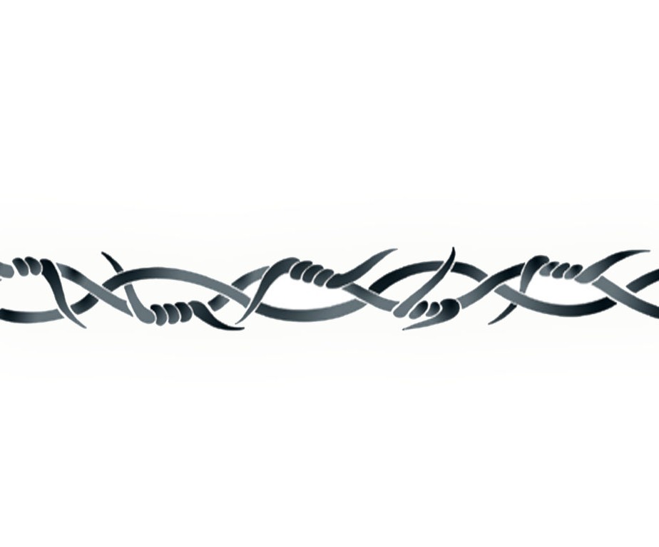 Barbed Wire Band - Arm Band Tattoo Design | TattooTemptation