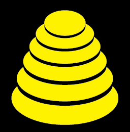 How to draw a beehive in illustrator - Graphic Design Stack Exchange