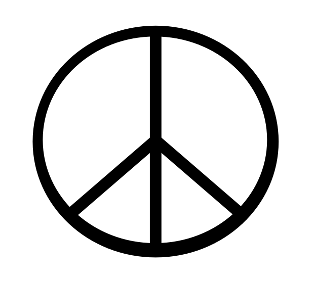 Drawing Peace Signs - Peace Out!