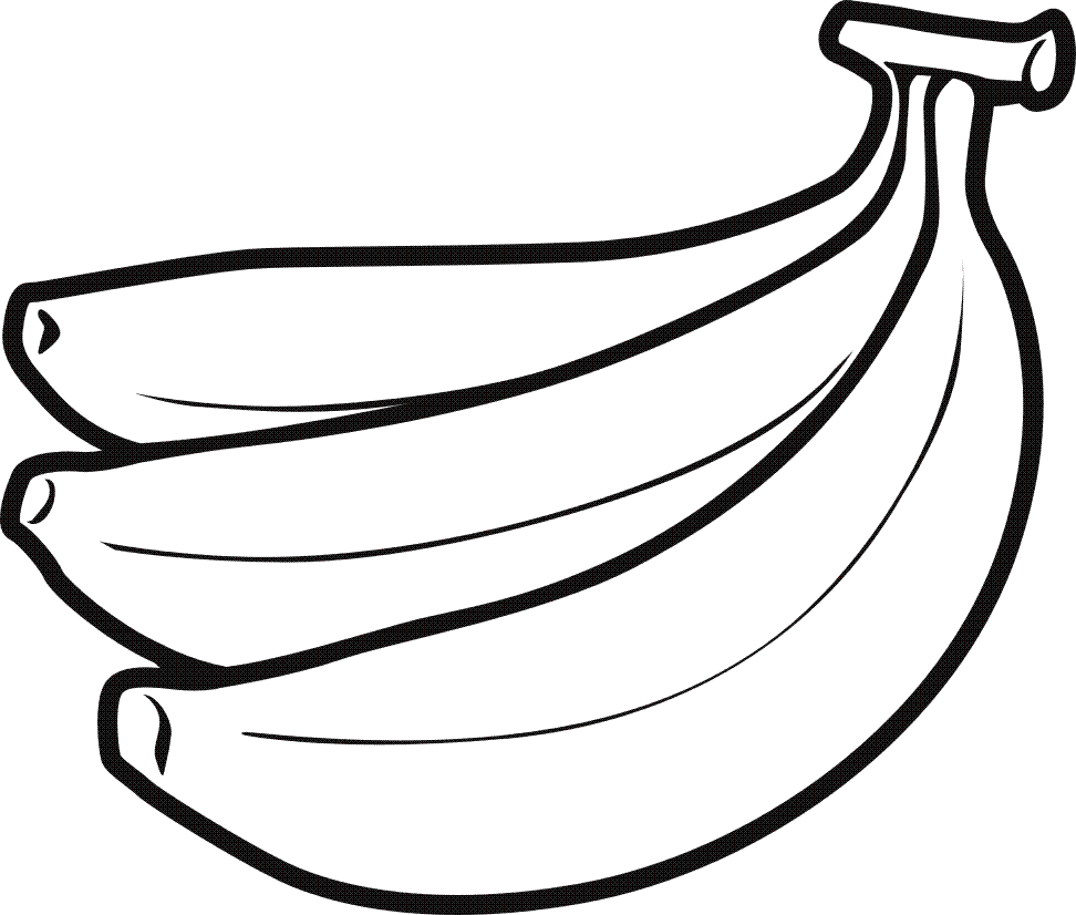 Banana Drawing - ClipArt Best