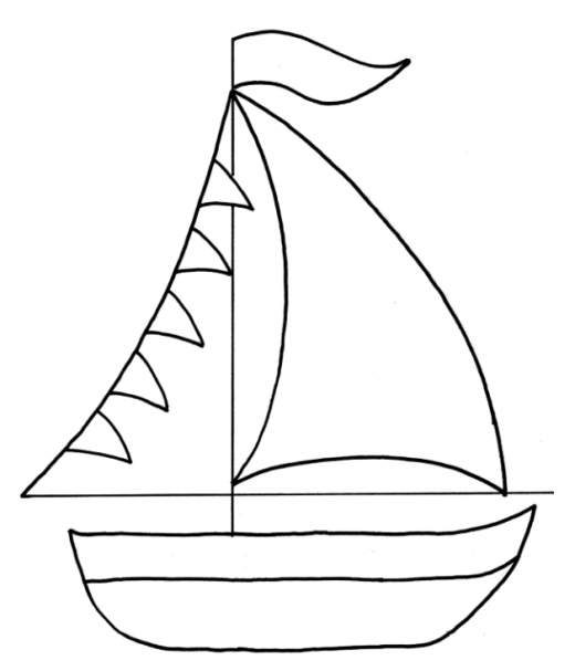 Boat Template ClipArt Best