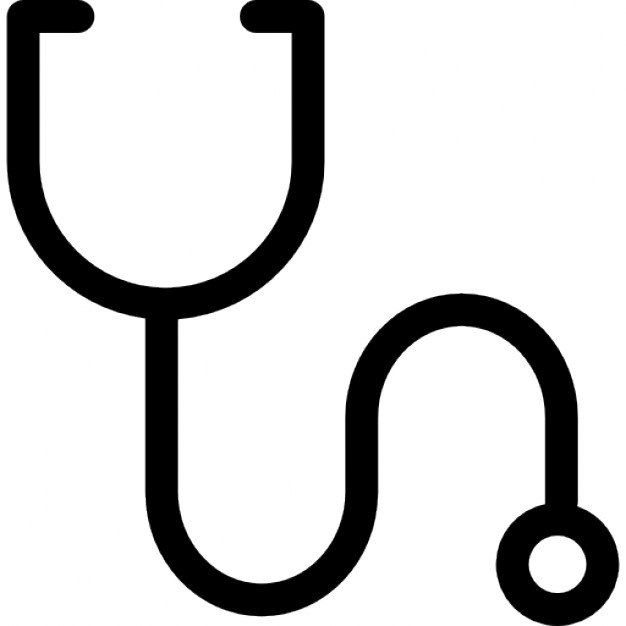 Stethoscope outline variant Icons | Free Download