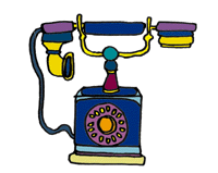 Telephone clip art collection