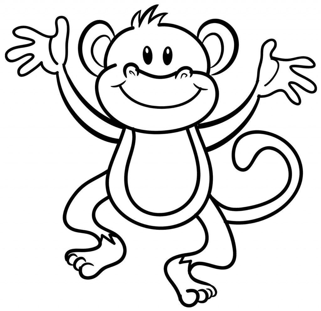 Download Monkeys Coloring Pages | GuthrieMedia