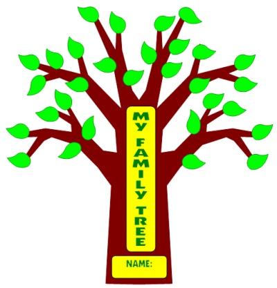 Family Tree Clip Art Templates - Free Clipart Images