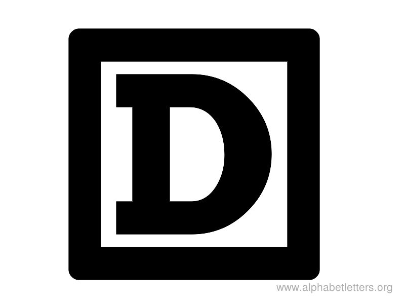 Alphabet Letters D Printable Letter D Alphabets | Alphabet Letters Org