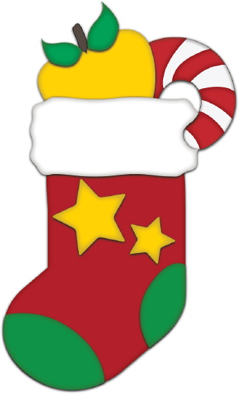 Free christmas stockings clipart