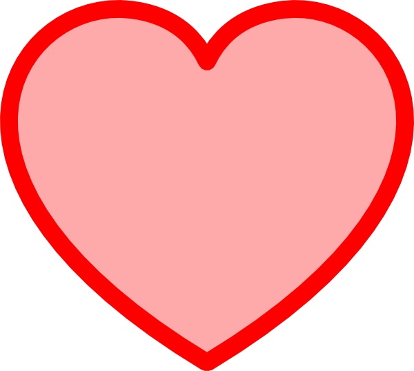 Red Heart Outline | Free Download Clip Art | Free Clip Art | on ...