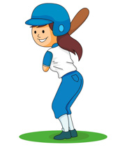 Free Sports - Softball Clipart - Clip Art Pictures - Graphics ...
