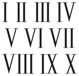 Roman numerals set." Stock image and royalty-free vector files on ...