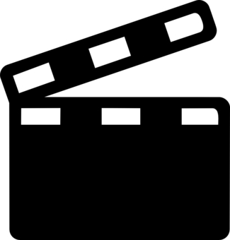 Movie symbols clip art