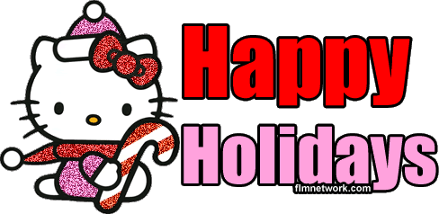 Free animated happy holidays clip art