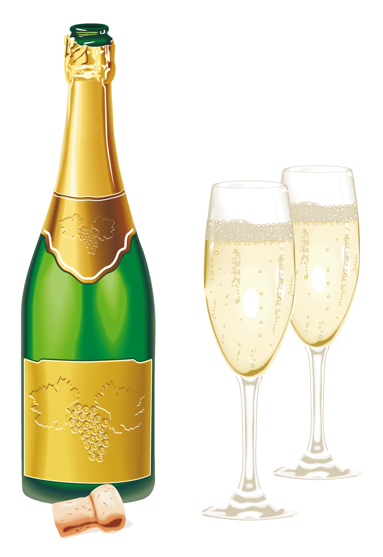 Champagne Glasses - ClipArt Best