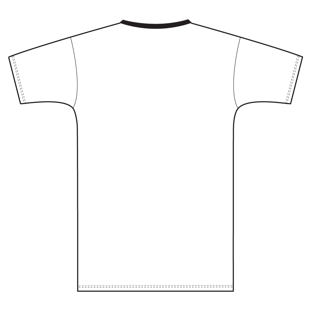 White T Shirt Back - ClipArt Best