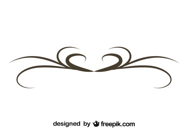Simple Swirl Graphic Element Retro Design Vector | Free Download