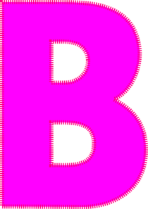 Letter B Clip Art - vector clip art online, royalty ...