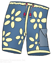 Clip Art Summer Shorts Clipart