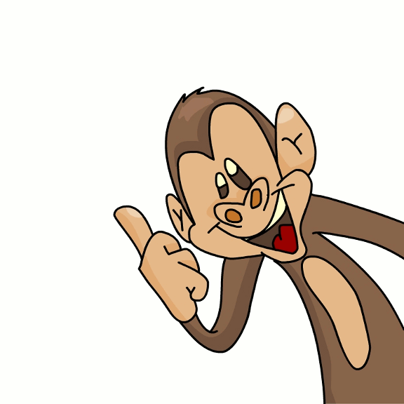 monkey laughing clipart - photo #14