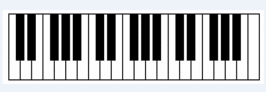 Piano Keyboard Drawing Clipart - Cliparts and Others Art Inspiration
