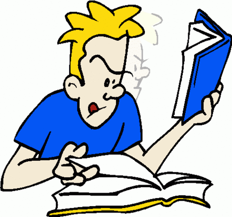 Boy Studying Clipart - Free to use Clip Art Resource