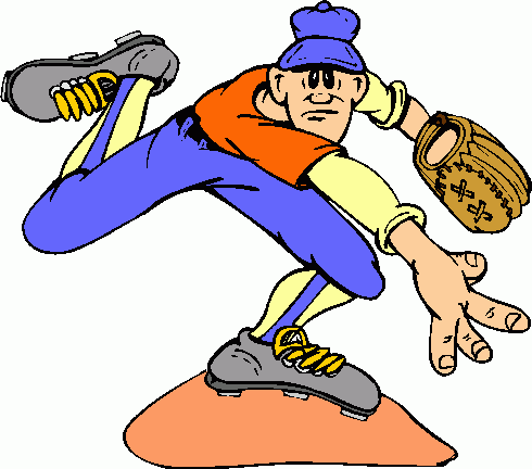 Baseball Pitcher Clipart – BBSQ