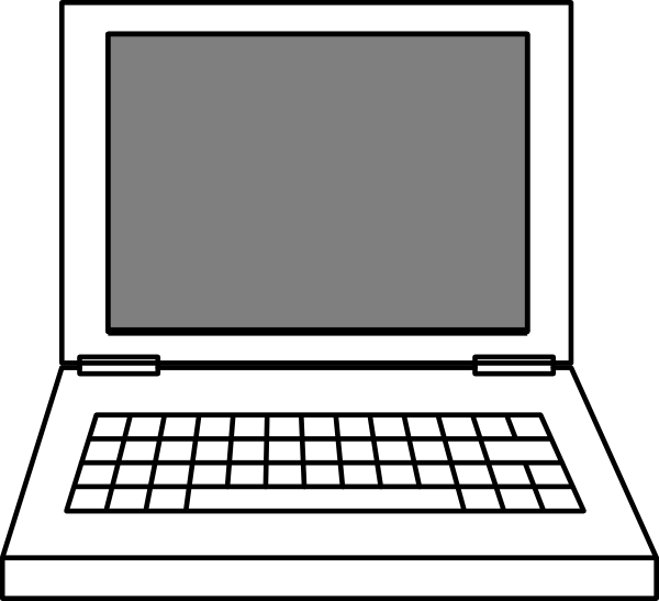 Laptop Cartoon - ClipArt Best