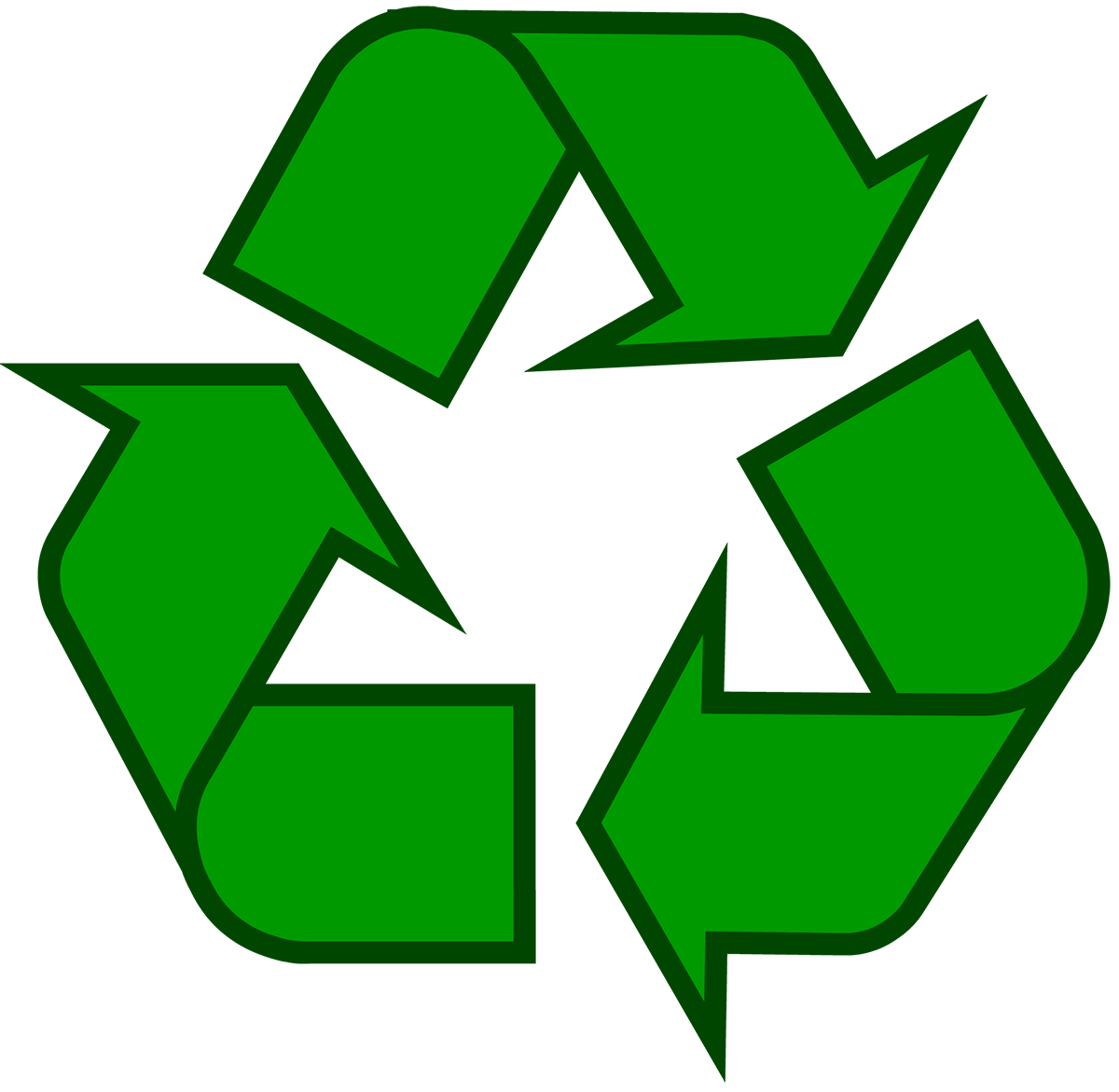Green Recycling Symbol ClipArt Best
