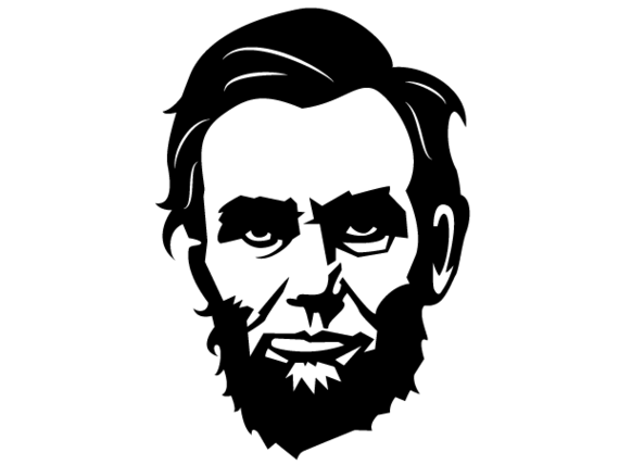 Abraham Lincoln Vector Portrait Image Download Free Art Clipart ...