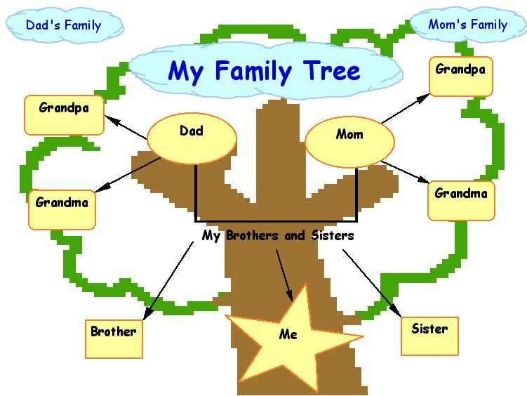 My family tree clipart