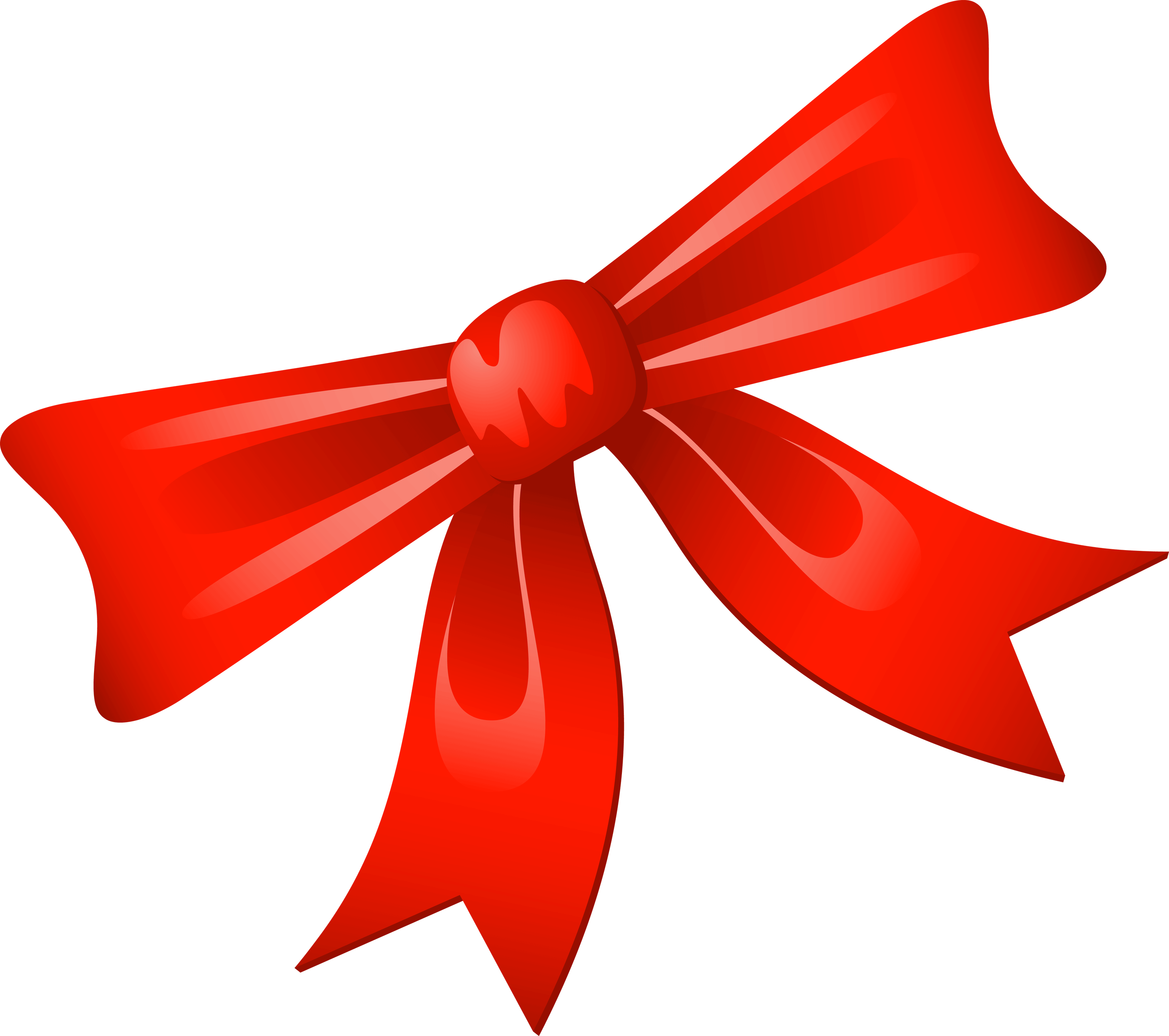 Gift Bows Christmas Clipart