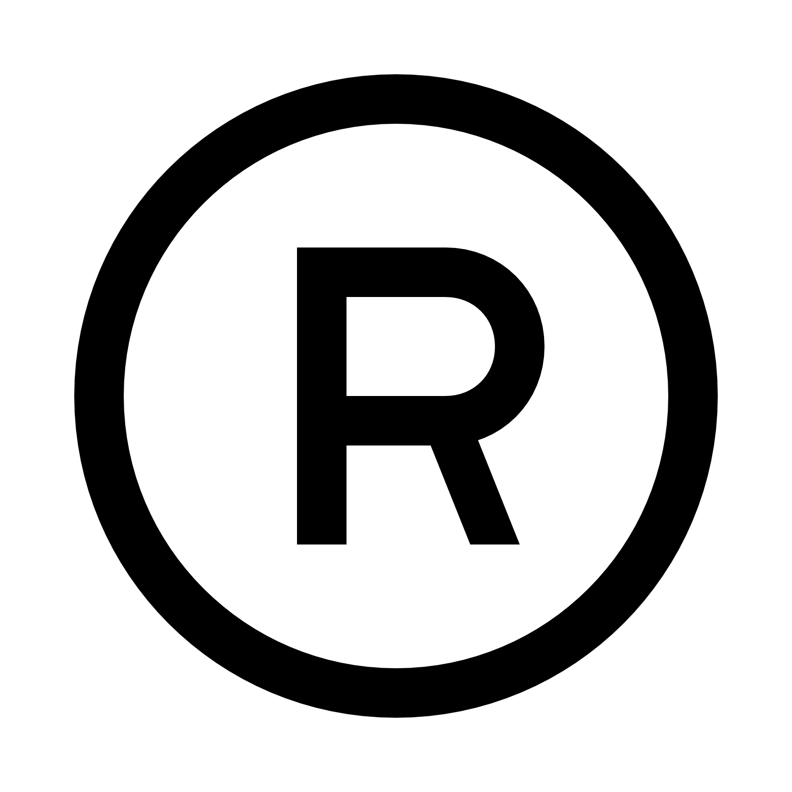 Registered Trademark Symbol Vector  ClipArt Best