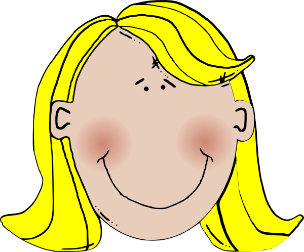 Blonde Girl Cartoon | Free Download Clip Art | Free Clip Art | on ...