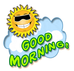 Good morning clipart images