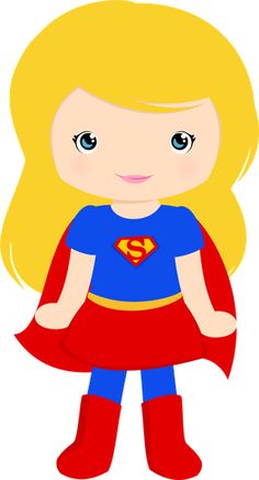 Clip art, Supergirl and Cupcake toppers