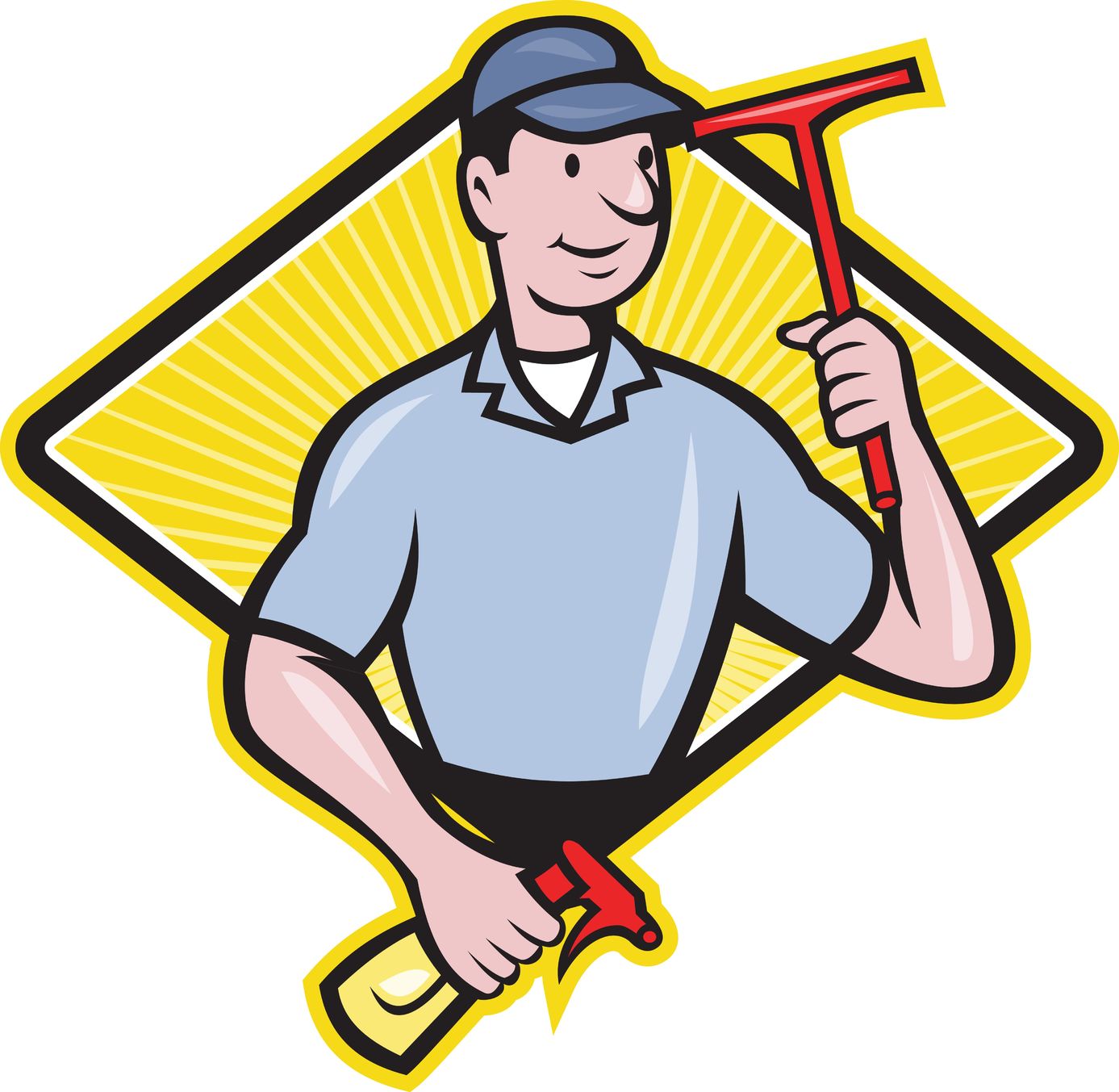 free window washer clipart - photo #2