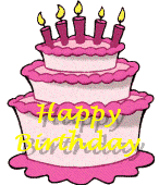 Free Birthday Clipart - Animations