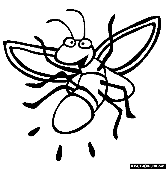 Insect Online Coloring Pages | Page 1