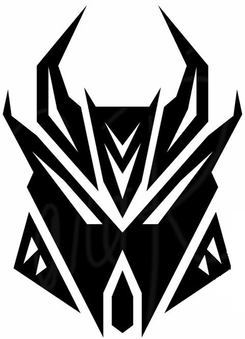 Decepticon Logo Diecut Decal, Transformer Decal, Transformer ...