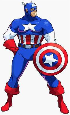 Image - 808284-marvel vs capcom captain america.jpg - Marvel vs ...