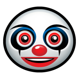 Clown Face Icon, PNG ClipArt Image