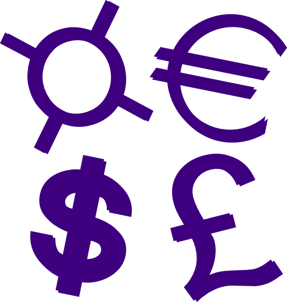 Money Signs Clip Art - vector clip art online ...